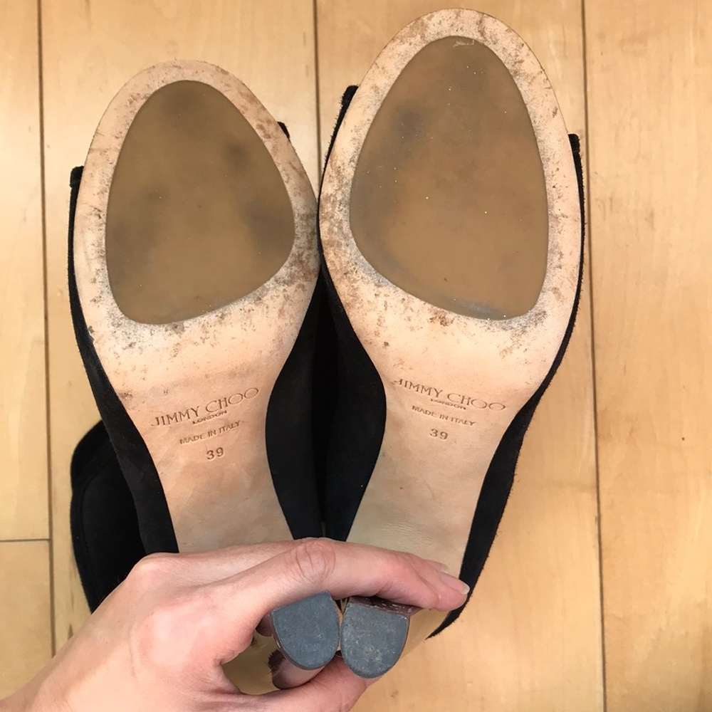 Gently worn Jimmy Choo Maja booties - Picture 3 of 6